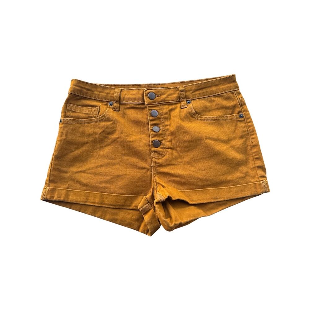 Forever 21 High Rise Button Fly Denim Shorts Size 30